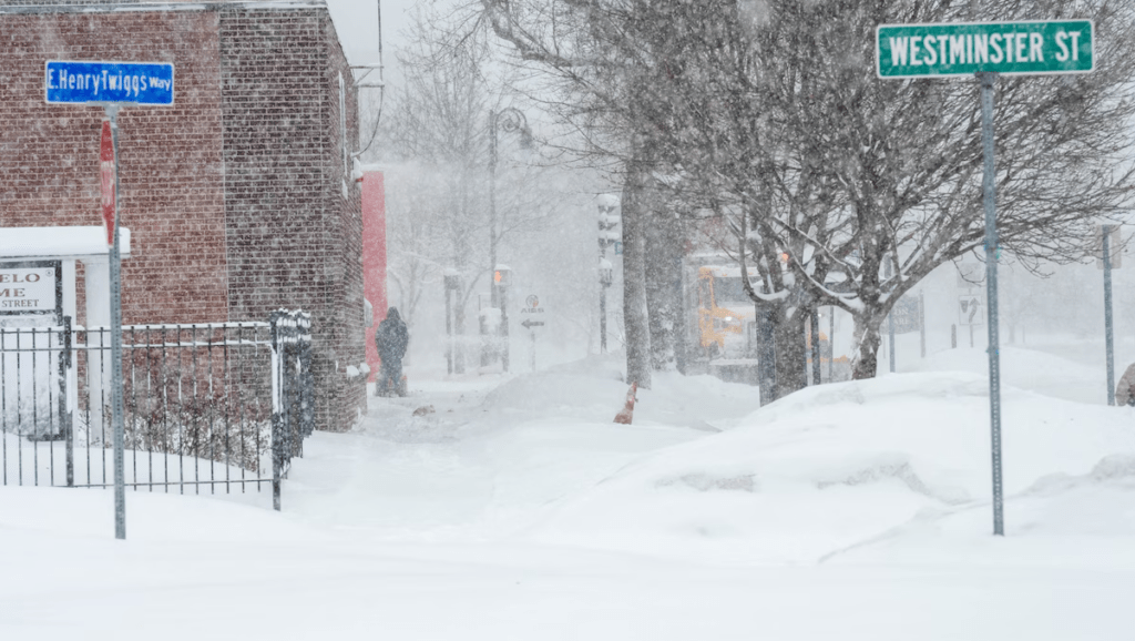 Historic US winter storm February 2026 breaks snowfall records in Rhode Island